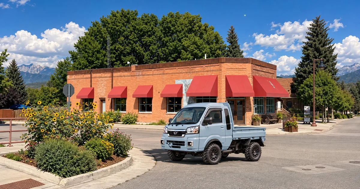 Generated Cloud Silver Blue / Hijet Jumbo in Tyler’s supplied Colorado setting